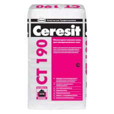 Ceresit CT 190 Штукатурно-клеевая смесь 25 кг (для наружных работ)